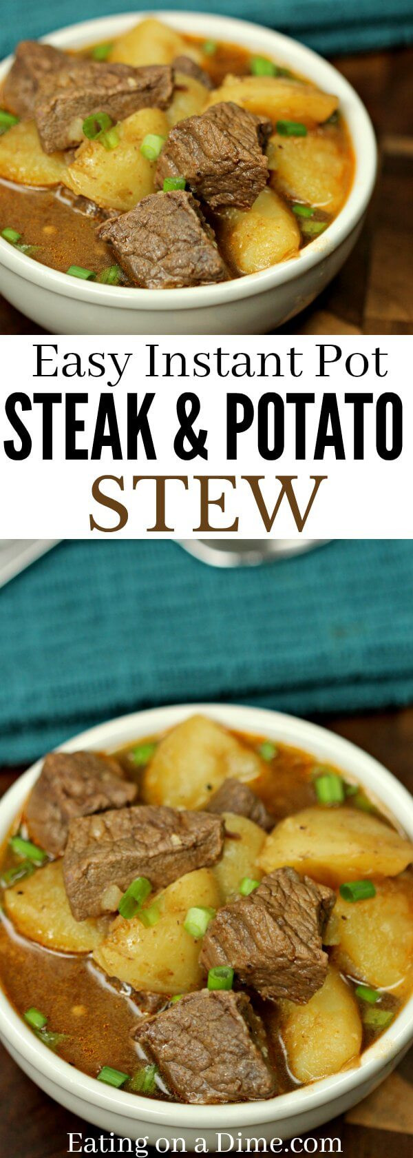 Instant Pot Steak Recipes
 Instant pot Steak and Potatoes Beef Stew recipe Easy