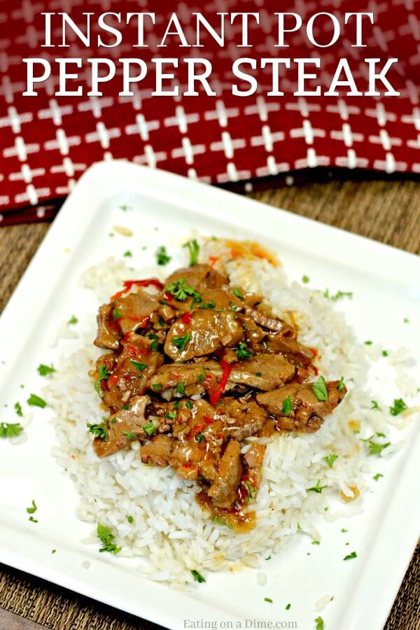 Instant Pot Steak Recipes
 Instant Pot Chinese Pepper Steak Recipe Simple and