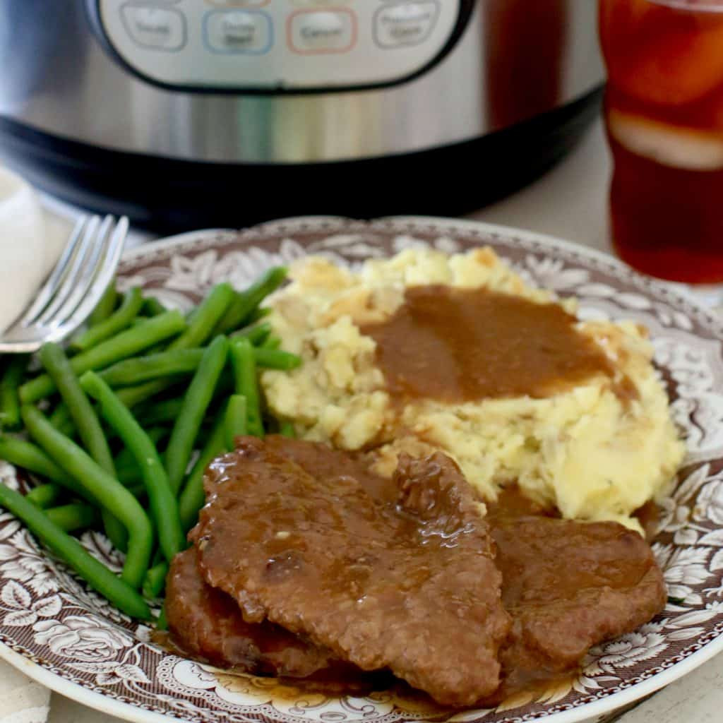 Instant Pot Steak Recipes
 Instant Pot Cubed Steak and Gravy The Country Cook main