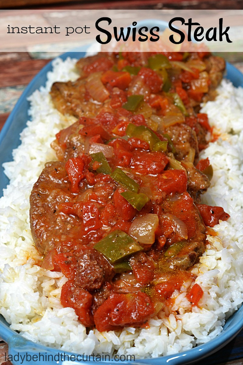 Instant Pot Steak Recipes
 Instant Pot Swiss Steak