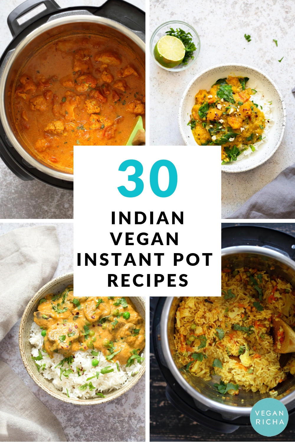Instant Pot Vegetarian Indian Recipes
 30 Instant Pot Vegan Indian Recipes Vegan Richa