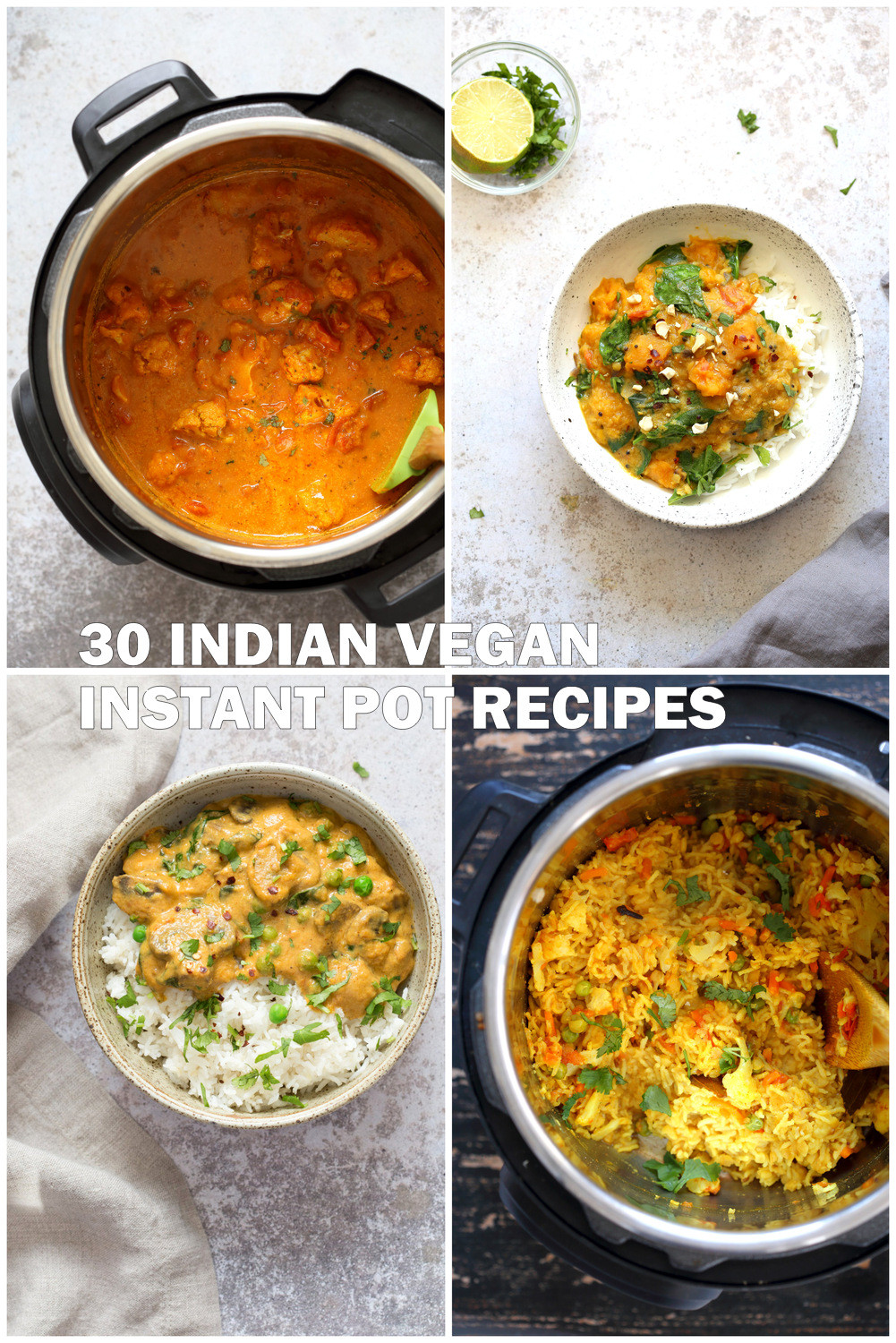 Instant Pot Vegetarian Indian Recipes
 30 Instant Pot Vegan Indian Recipes Vegan Richa