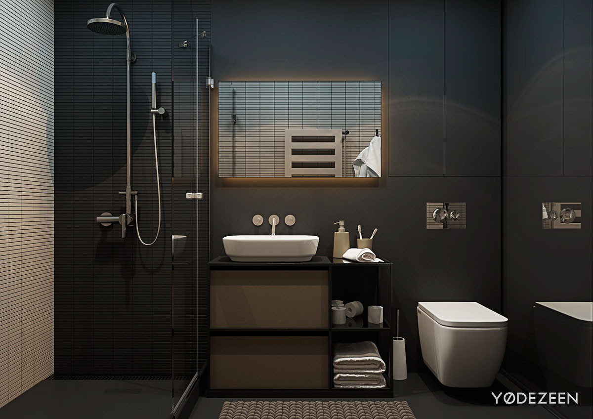 Interior Design Bathroom
 5 Small Studio Apartments With Beautiful Design