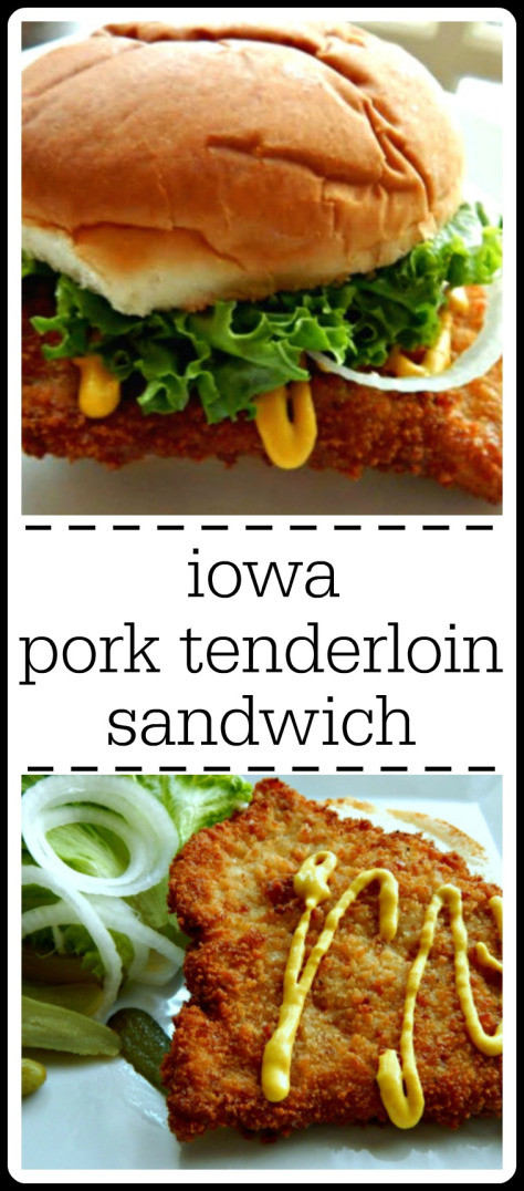 Iowa Pork Tenderloin Sandwich
 The Iowa Pork Tenderloin Sandwich & Some Friendly Fire