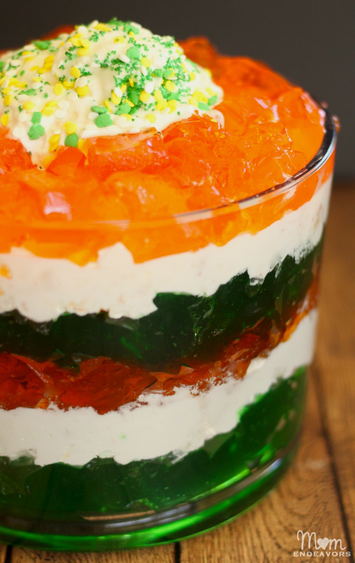 Irish Desserts For Kids
 St Patrick’s Day Dessert Irish Flag Trifle