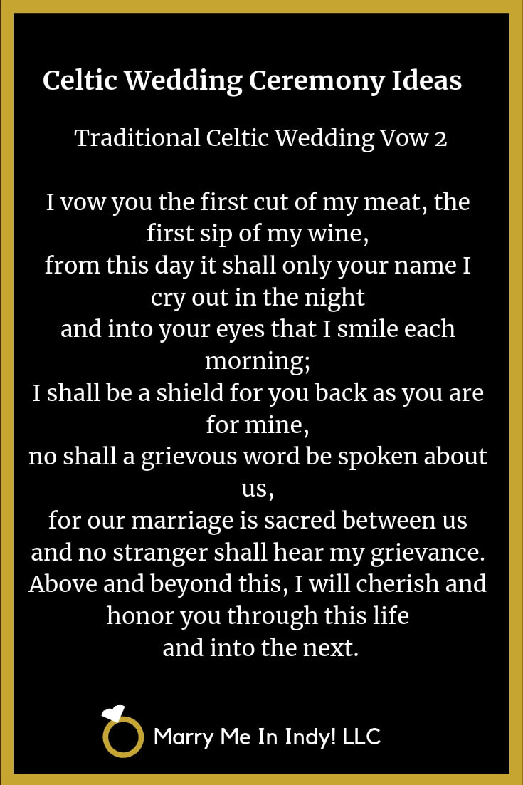 Irish Wedding Vows
 Celtic Wedding Ceremony Options with PDF s WEDDING