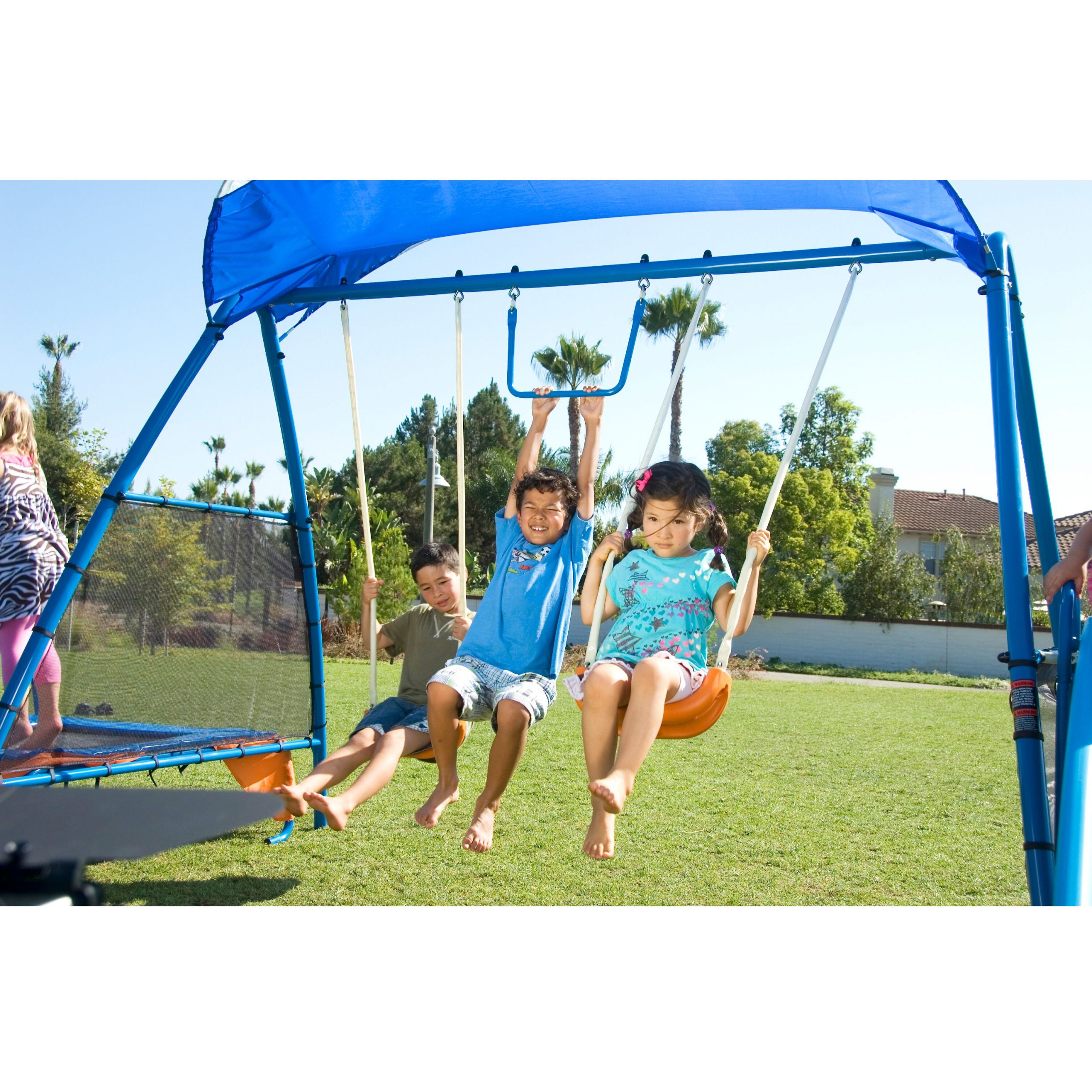 Iron Kids Swing Sets
 IronKids Premier 100 Fitness Swing Set & Reviews