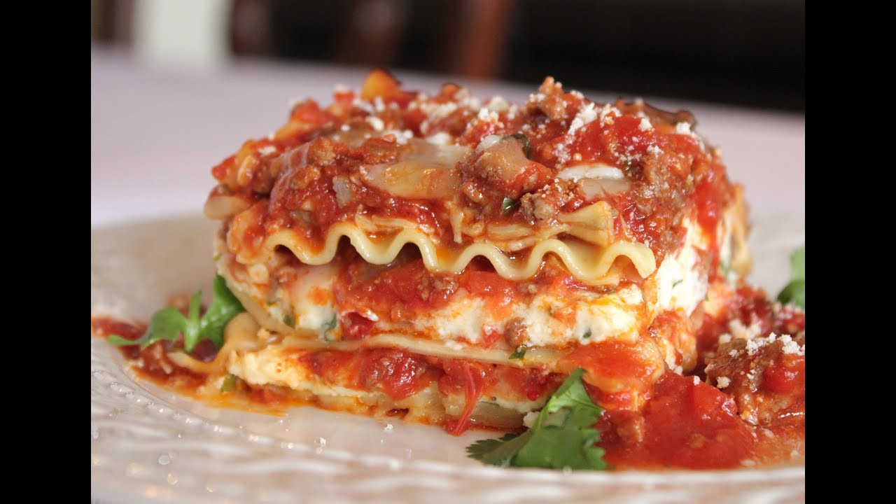 Is Lasagna Italian
 The Best Meat Lasagna Recipe How to Make Homemade