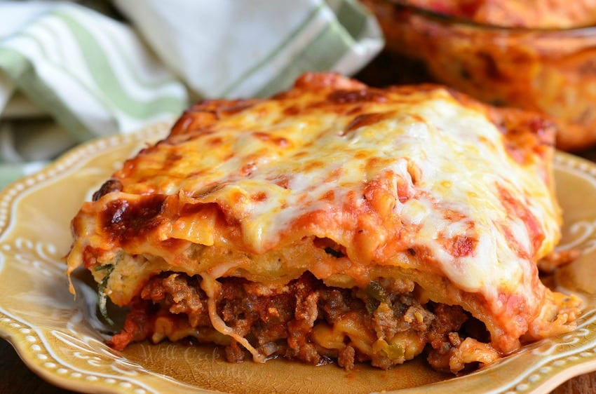 Is Lasagna Italian
 Italian Sausage Lasagna Will Cook For Smiles