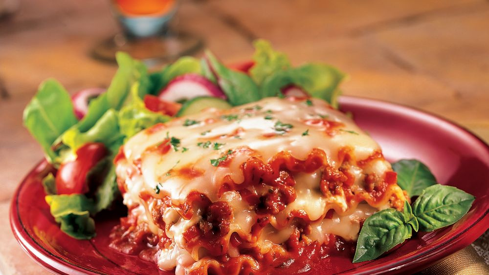 Is Lasagna Italian
 Classic Lasagna with Turkey Sausage recipe from Pillsbury