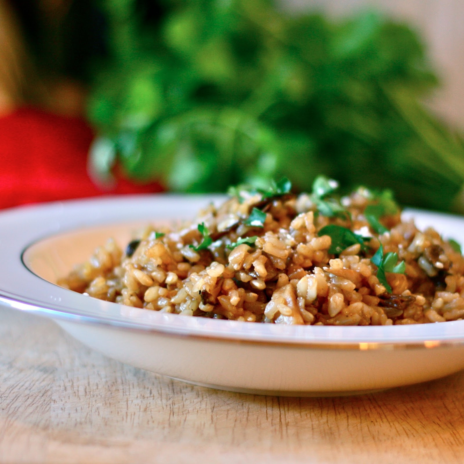 Is Risotto Rice
 M is for Mushroom Brown Rice Risotto Recipe Remake