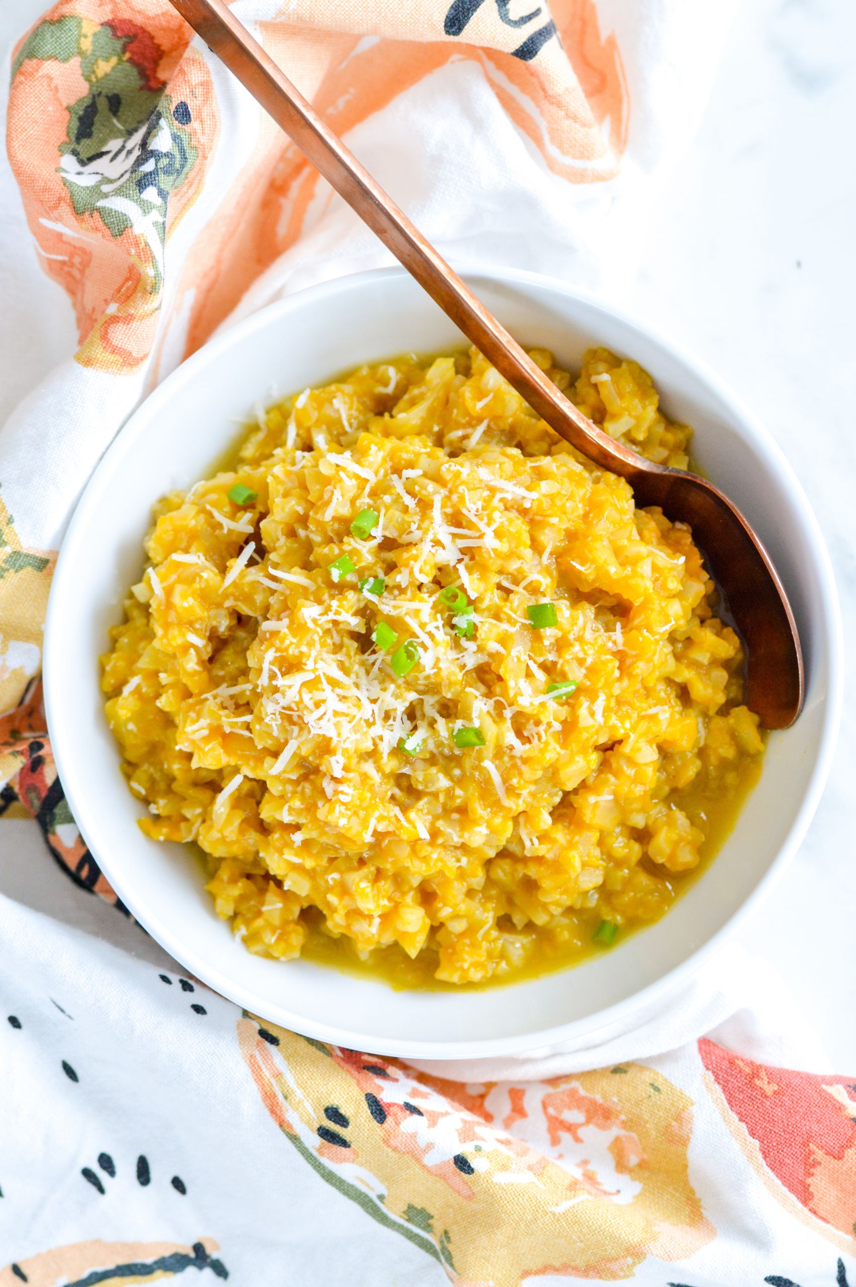 Is Risotto Rice
 Pumpkin Cauliflower Rice Risotto