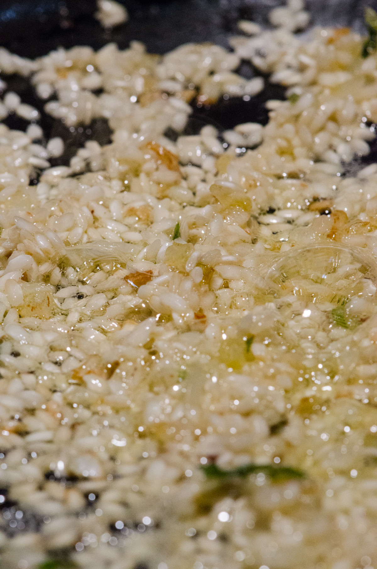 Is Risotto Rice
 Risotto al Tarassaco – Risotto with Dandelion Greens