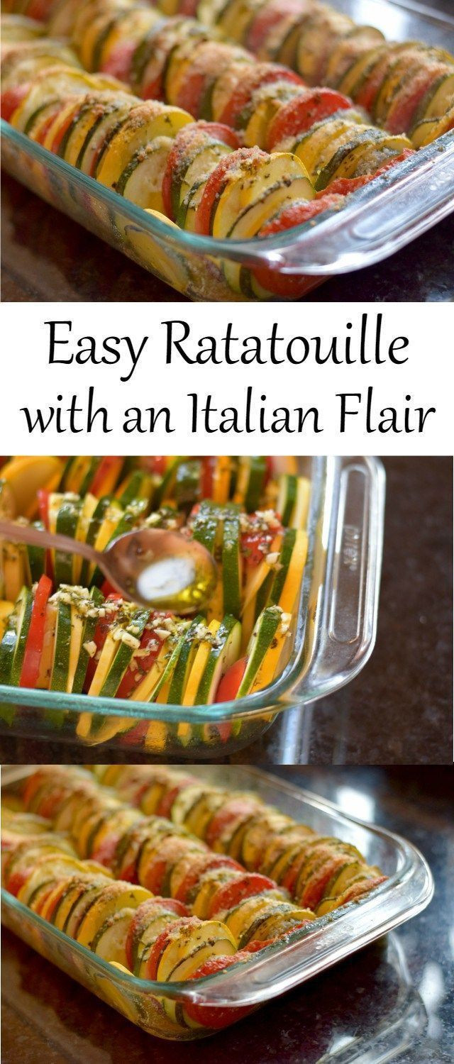 Italian Dinner Party Menu
 Easy Ratatouille Recipe with an Italian Flair Roasted in