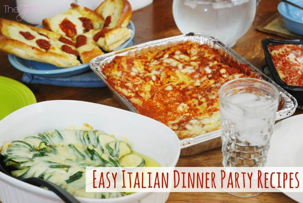 Italian Dinner Party Menu
 Italian Dinner Party Recipes