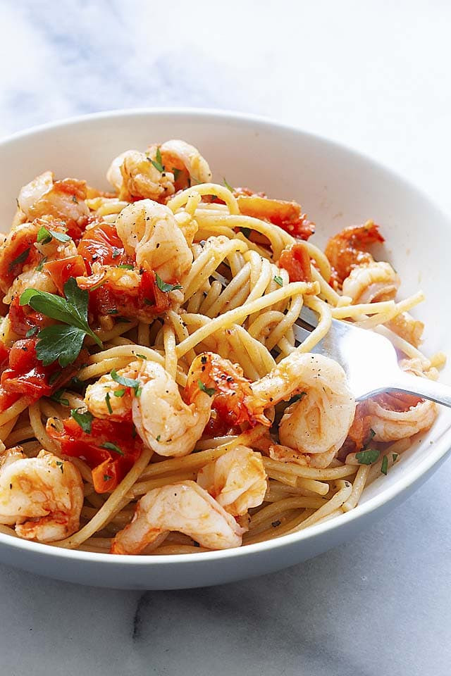 Italian Shrimp Recipes
 Shrimp Pasta Recipes Italian Shrimp Pasta Rasa Malaysia