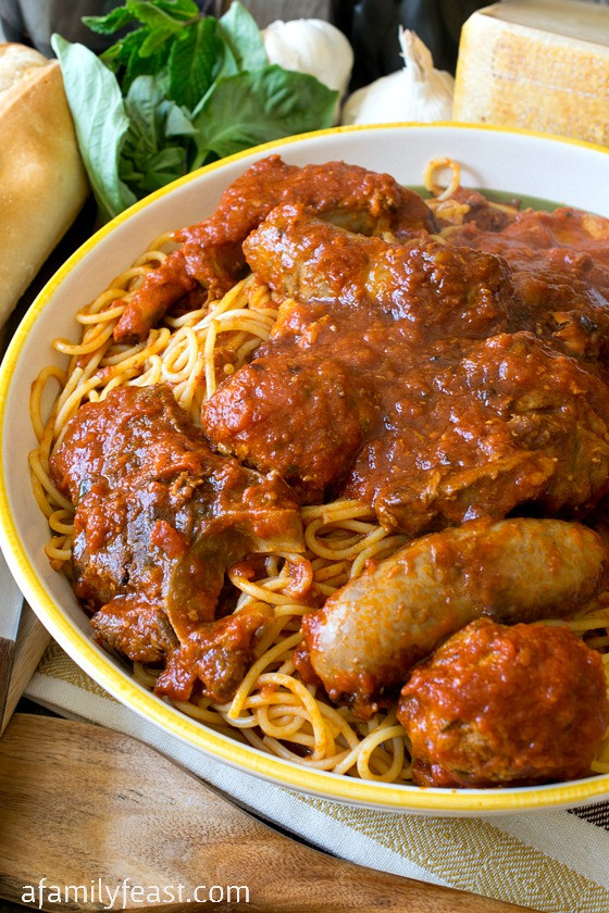 Italian Sunday Gravy
 Sunday Gravy A Family Feast