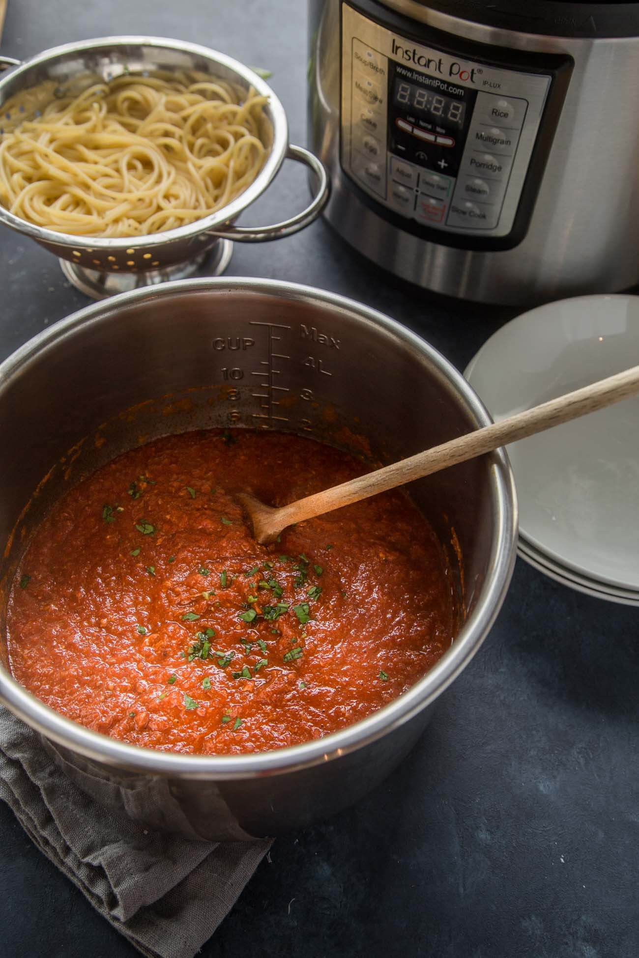 Italian Sunday Gravy
 Instant Pot Authentic Italian Sunday Gravy