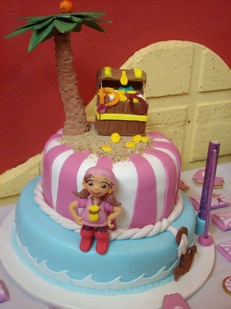 Izzy Birthday Party Supplies
 Izzy cake at a Jake and the Neverland Pirates party See