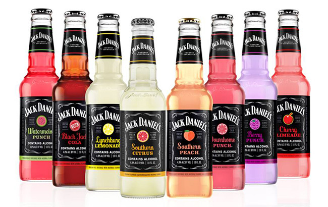 Jack Daniels Cocktails
 Top five best selling ready to drink brands