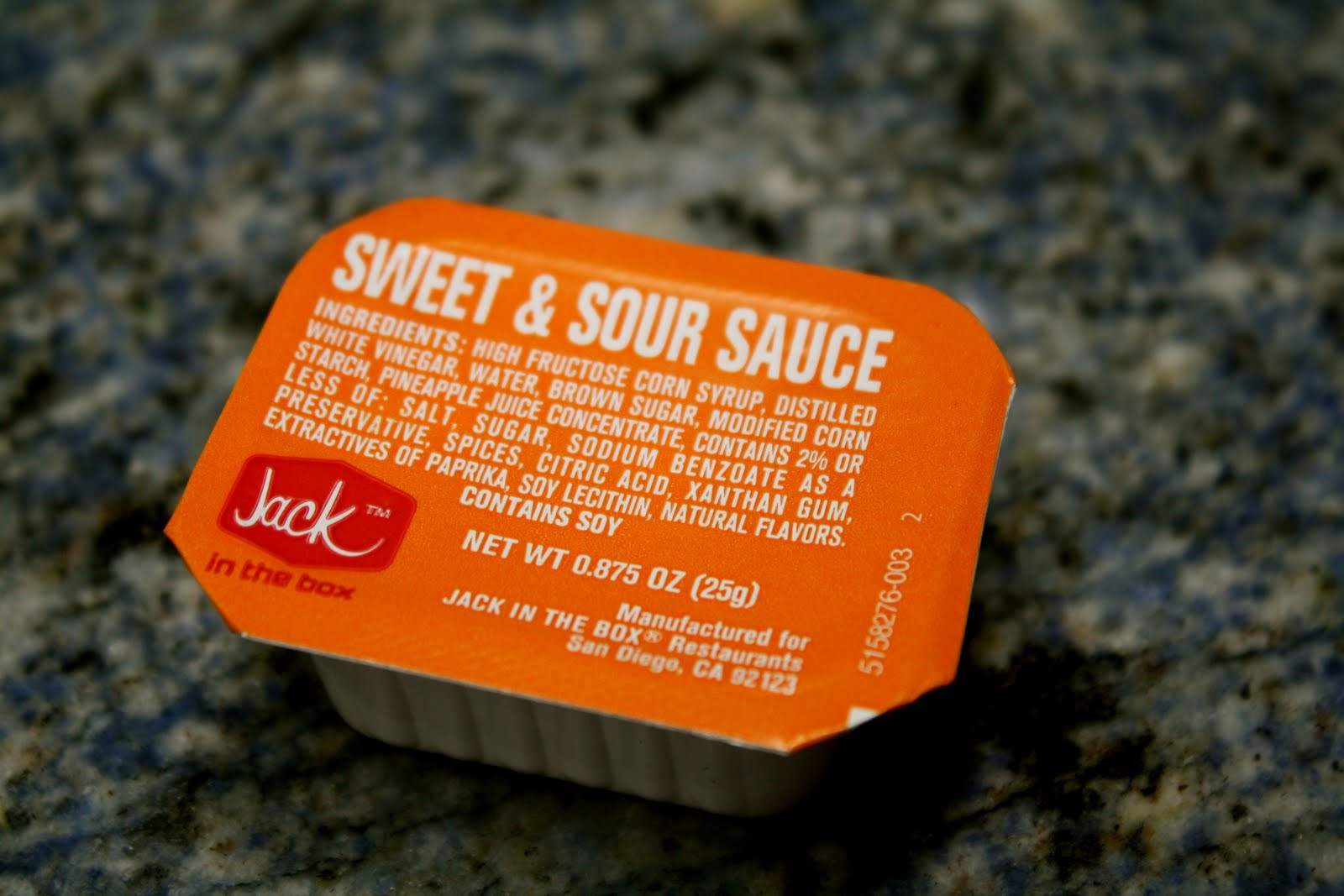 Jack In The Box Sauces
 jack in the box sauce list
