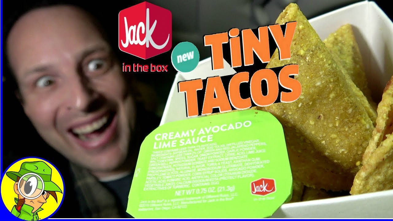 Jack In The Box Sauces
 Jack In The Box TINY TACOS Review 🔎🌮