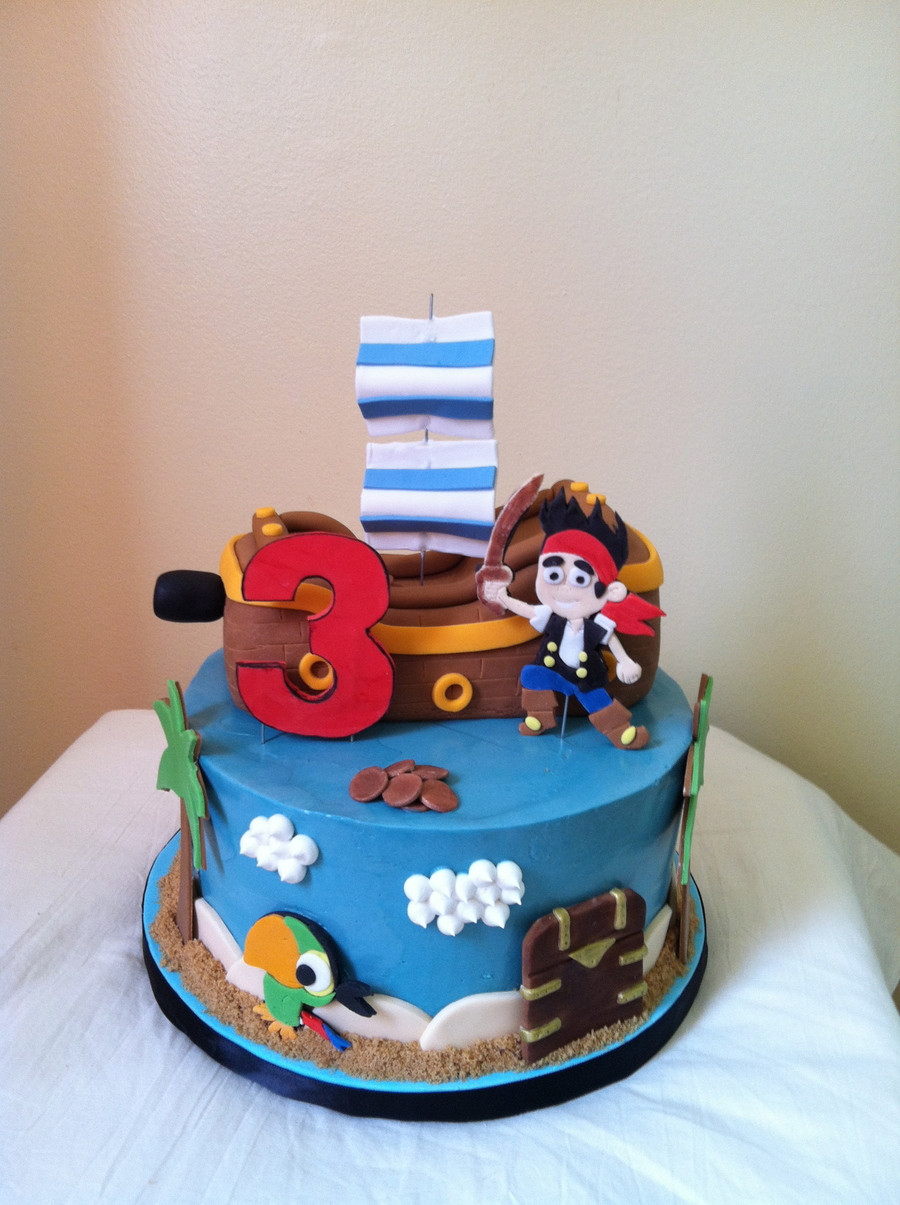 Jake And The Neverland Pirates Birthday Cake
 Jake And The Neverland Pirates Cake CakeCentral