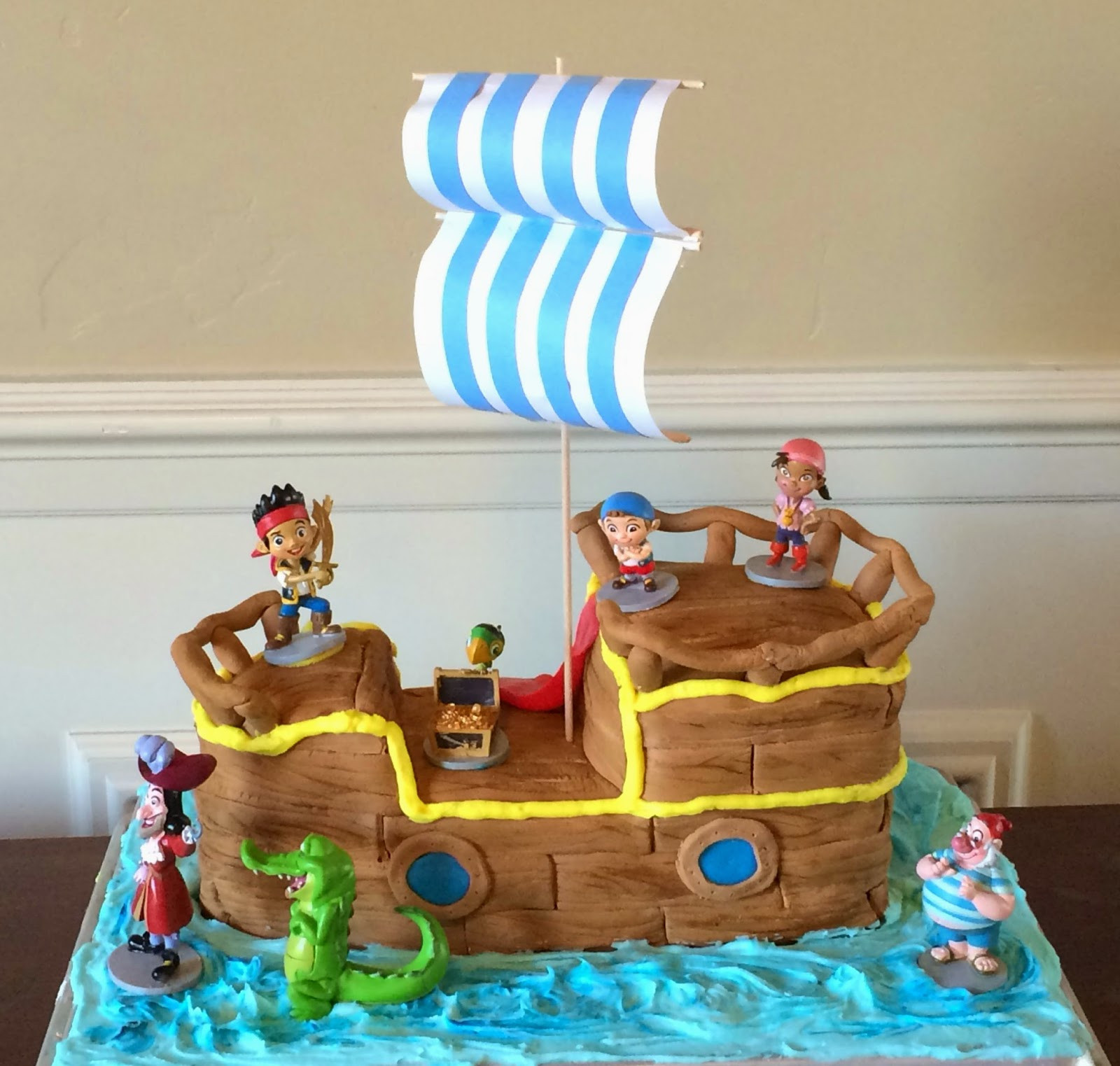 Jake And The Neverland Pirates Birthday Cake
 Planning Playtime Jake and the Neverland Pirates Birthday