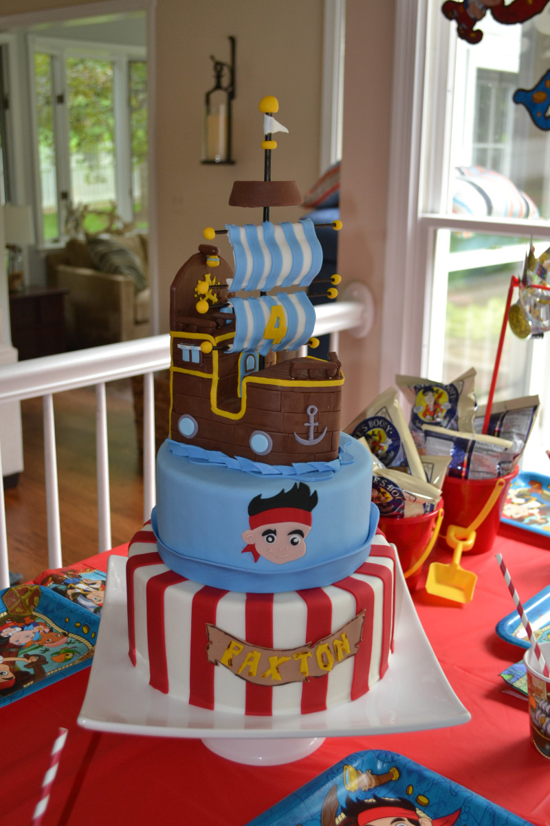 Jake And The Neverland Pirates Birthday Cake
 Jake and the Neverland Pirates Cake