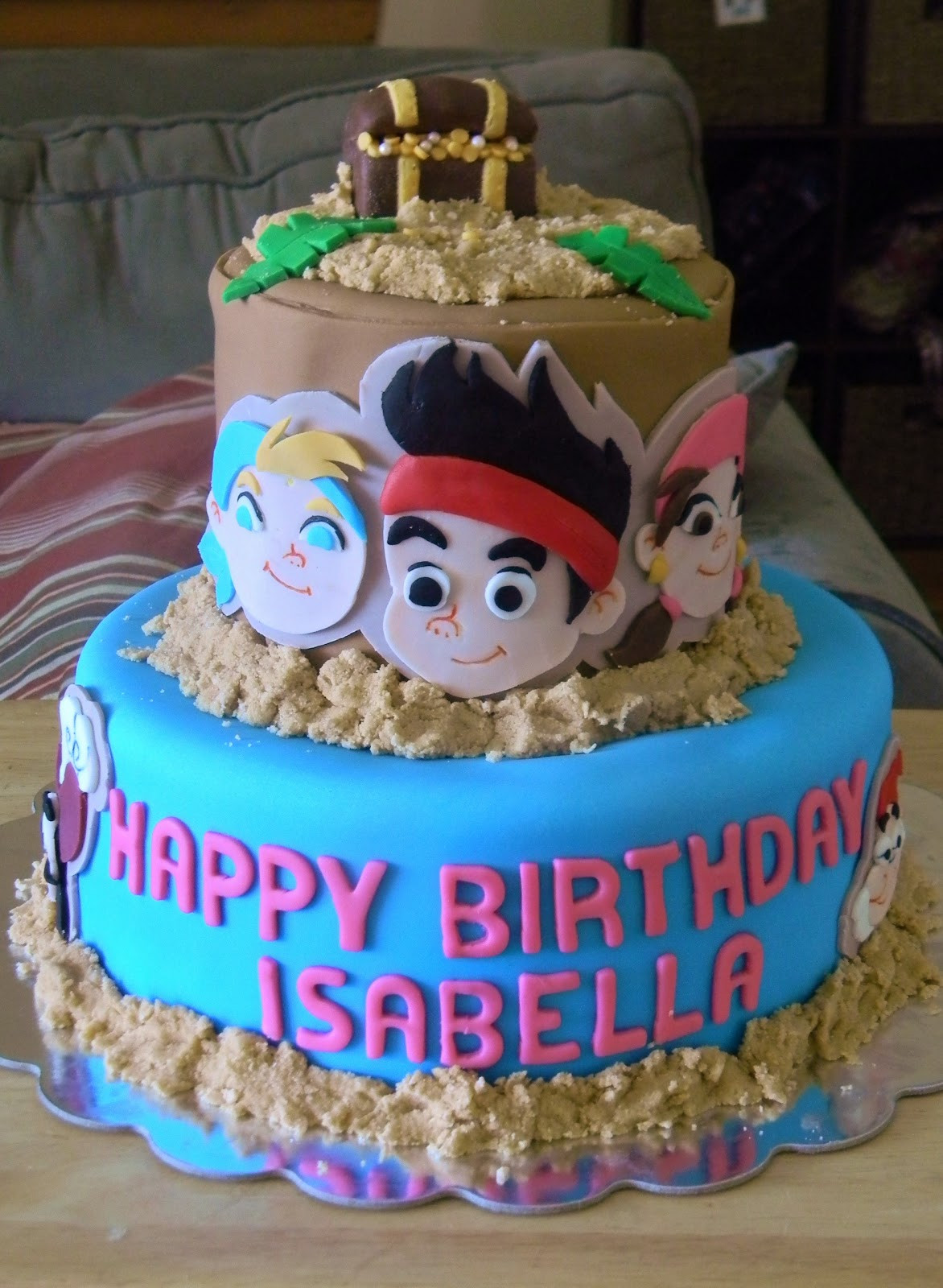 Jake And The Neverland Pirates Birthday Cake
 Sweet Treats by Bonnie Jake and the Neverland Pirates Cake