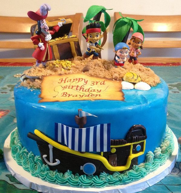 Jake And The Neverland Pirates Birthday Cake
 17 Best images about Jake and the Neverland Pirates on