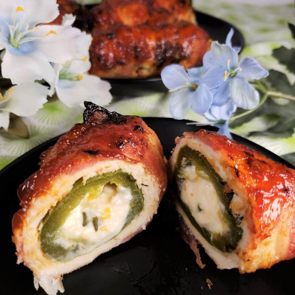 Jalapeno Poppers Air Fryer
 Air Fryer Bacon Wrapped Chicken Jalapeño Poppers
