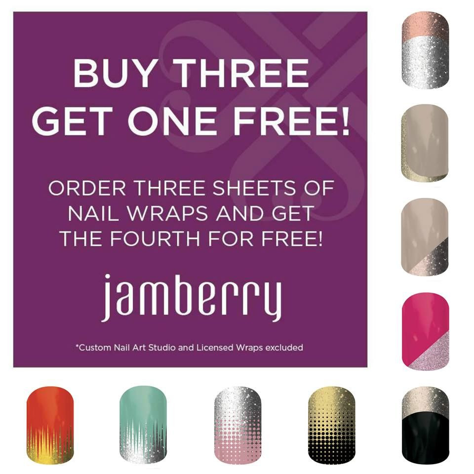 Jamberry Nail Art Studio Cost
 Buy 3 Get 1 FREE