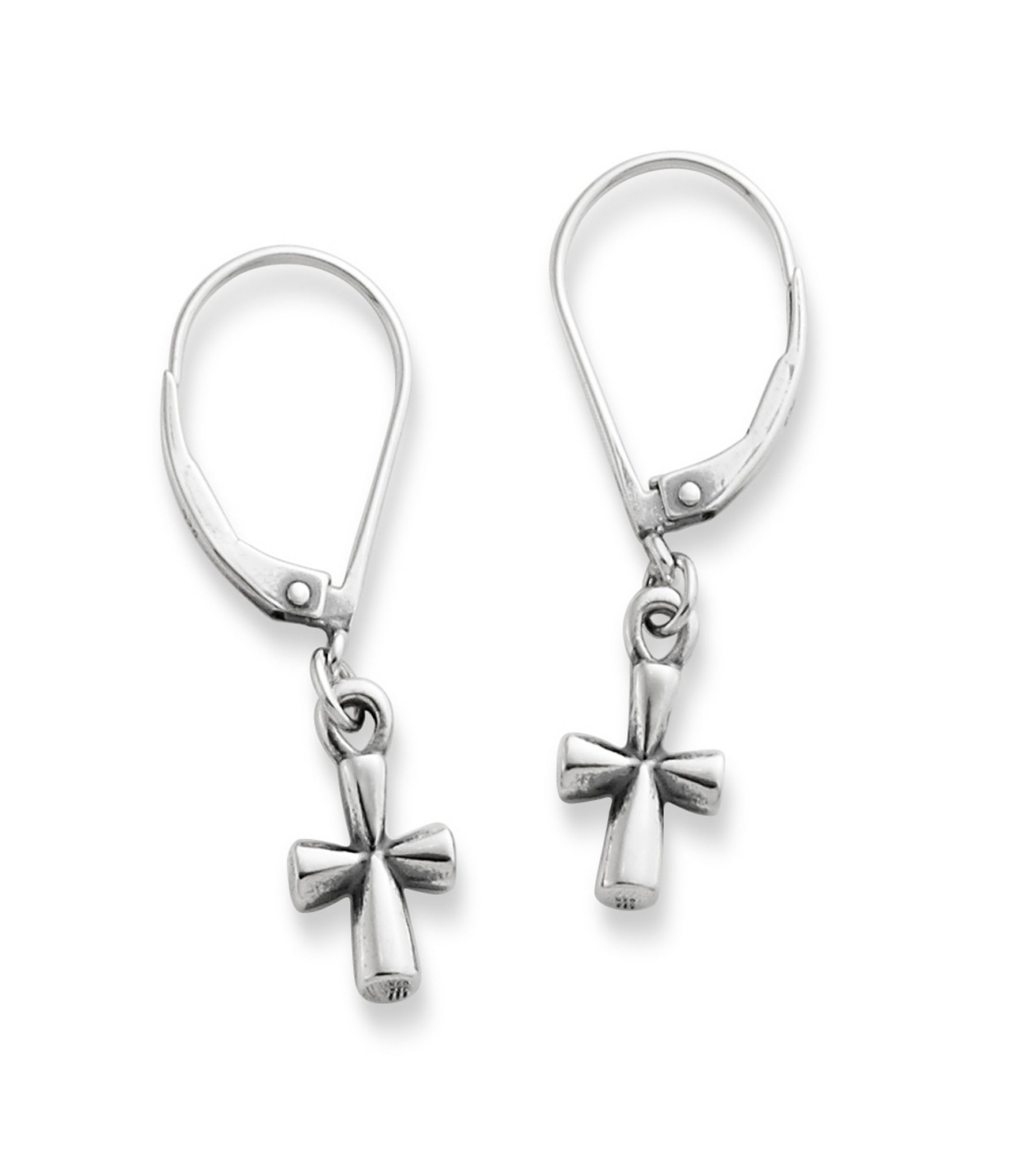 James Avery Cross Earrings
 James Avery St Teresa Leverback Earrings