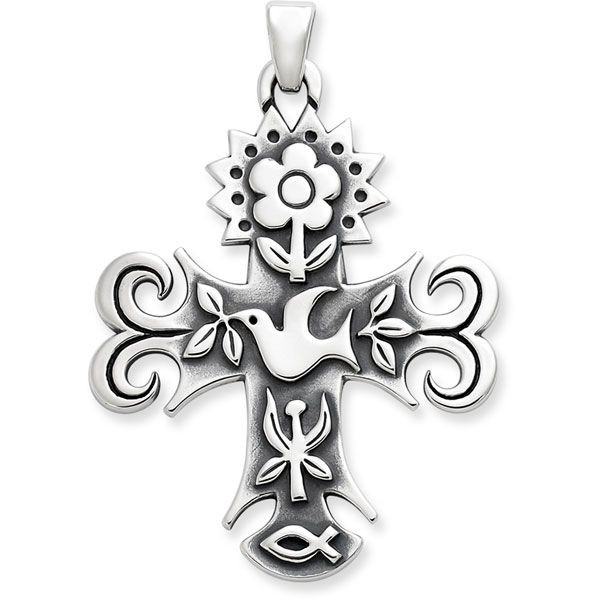 James Avery Cross Earrings
 La Primavera Cross in Symbols of Faith from James