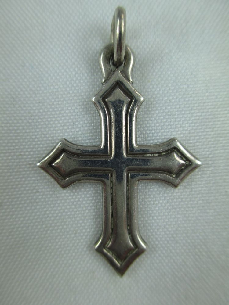 James Avery Cross Earrings
 JAMES AVERY Sterling Silver Cross Pendant 286B