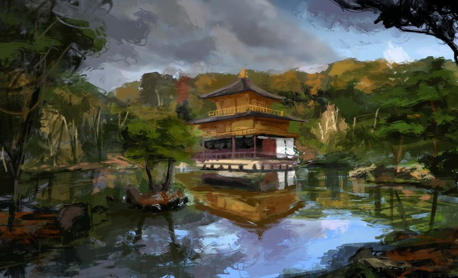 Japan Landscape Paintings
 Japanese Landscape by JonathanP45 on DeviantArt