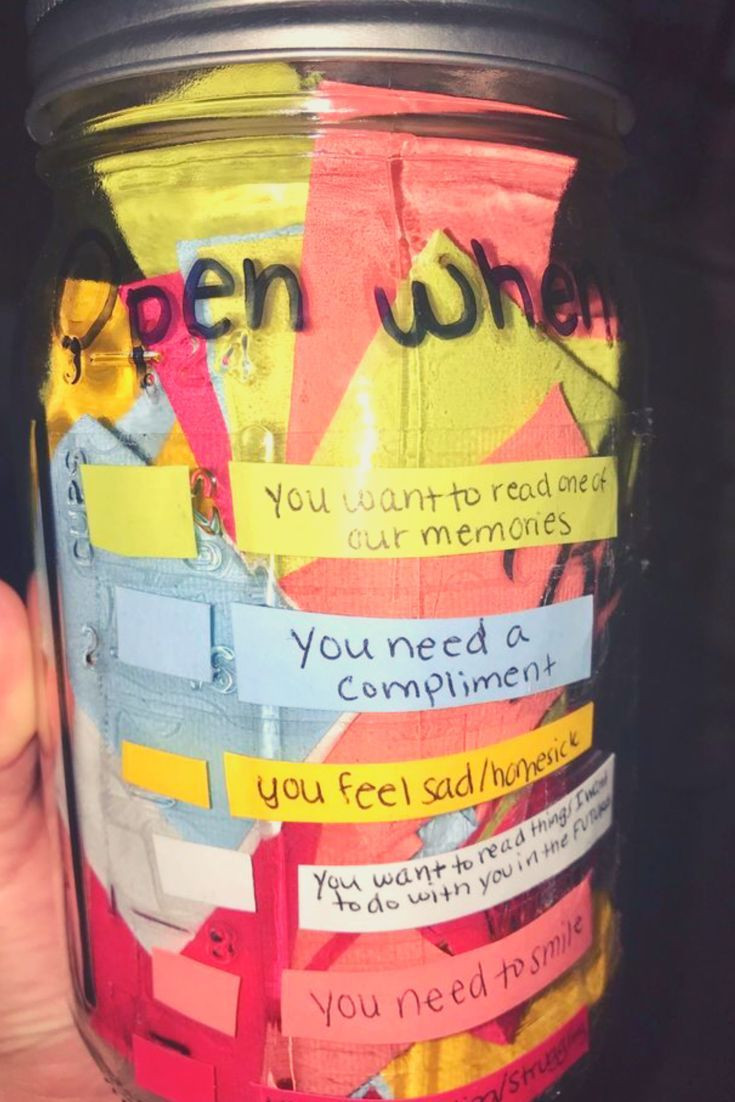 Jar Gift Ideas For Boyfriend
 100 reasons why I love you memory jar