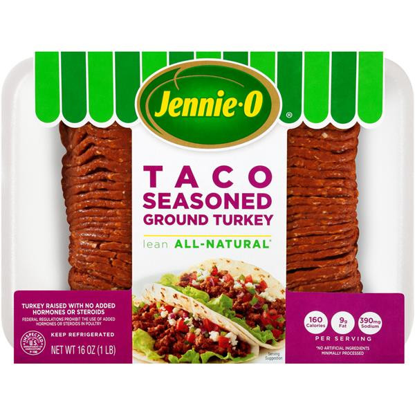 Jennie O Ground Turkey Calories
 Jennie O Lean Taco Seasoned Ground Turkey