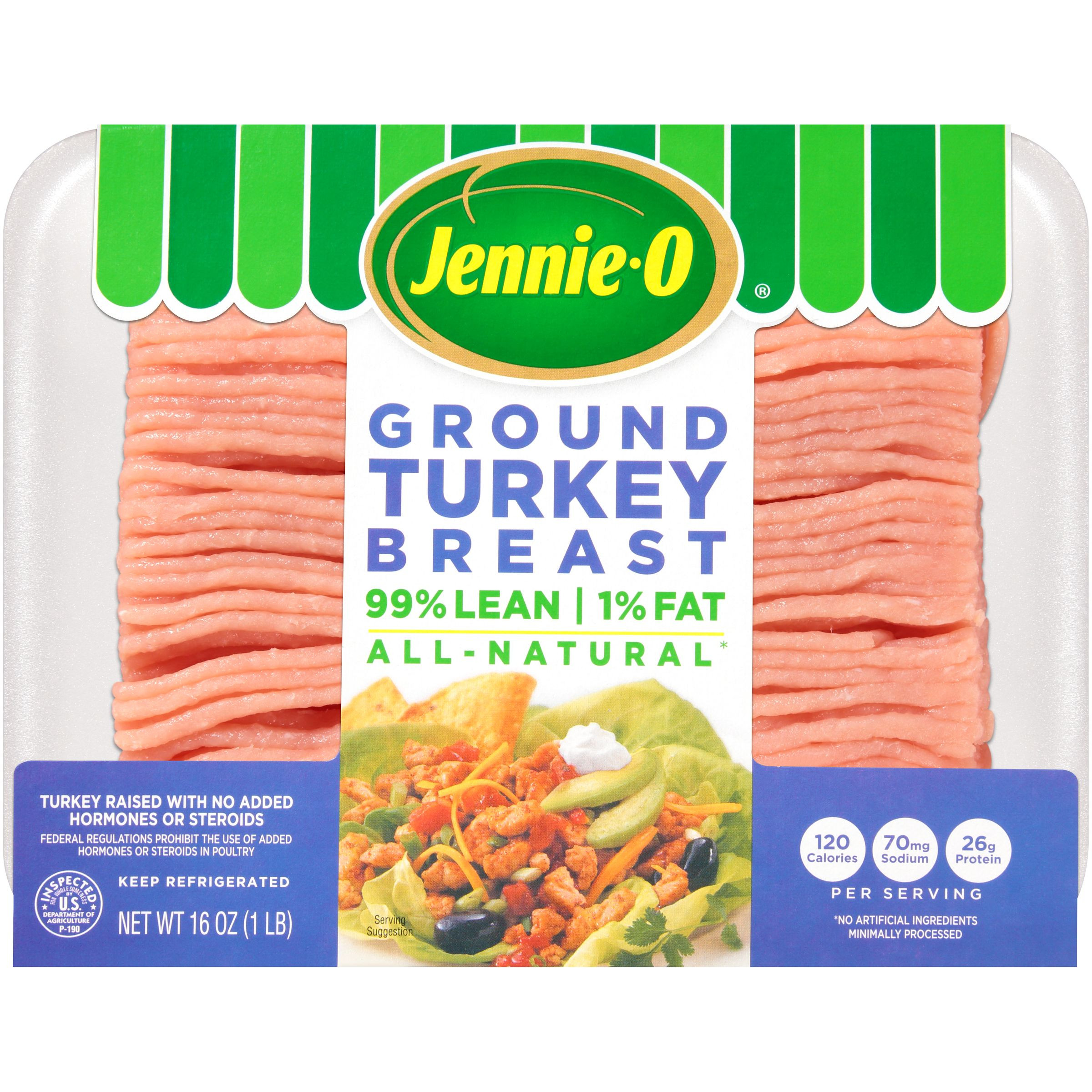 Jennie O Ground Turkey Calories
 Jennie O Fresh Ground Turkey Extra Lean 1 lb Walmart