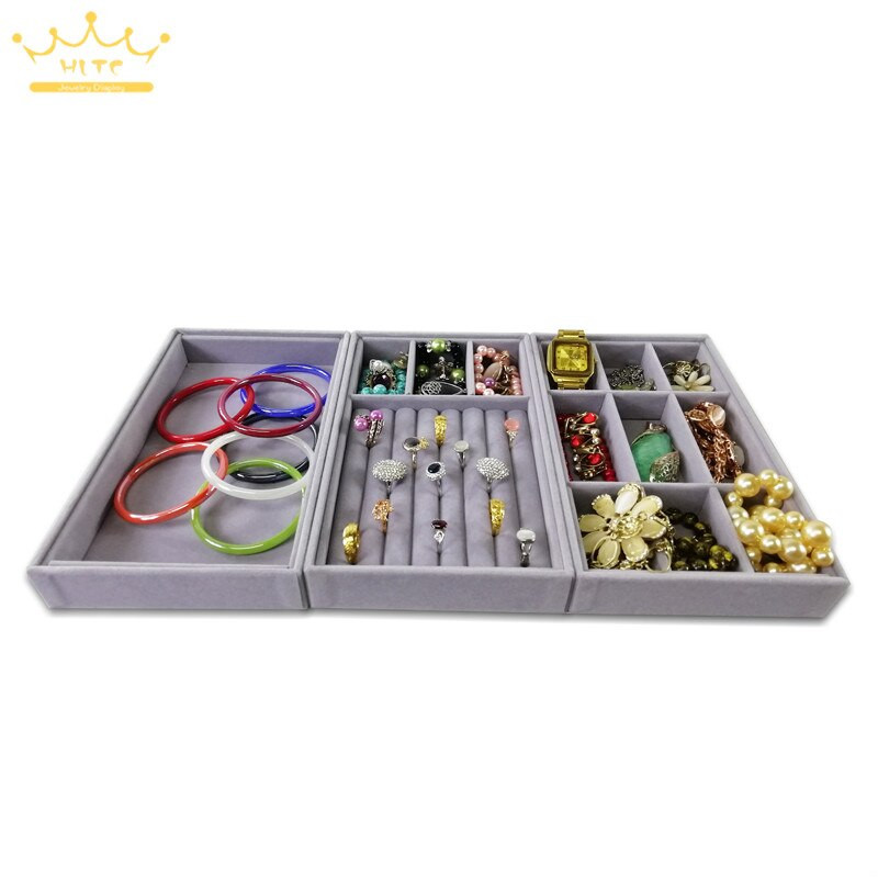 Jewelry Drawer Organizer DIY
 New Drawer DIY Jewelry Storage Tray Ring Bracelet Gift Box