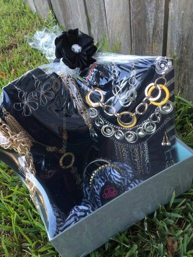 Jewelry Gift Basket Ideas
 $60 silent auction basket