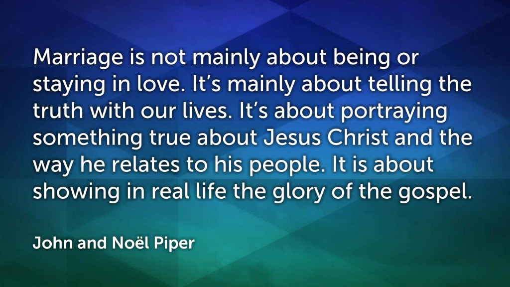 John Piper Marriage Quotes
 7 John Piper Quotes on Marriage