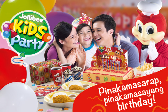 Jollibee Kids Party
 2018 Jollibee Party Packages