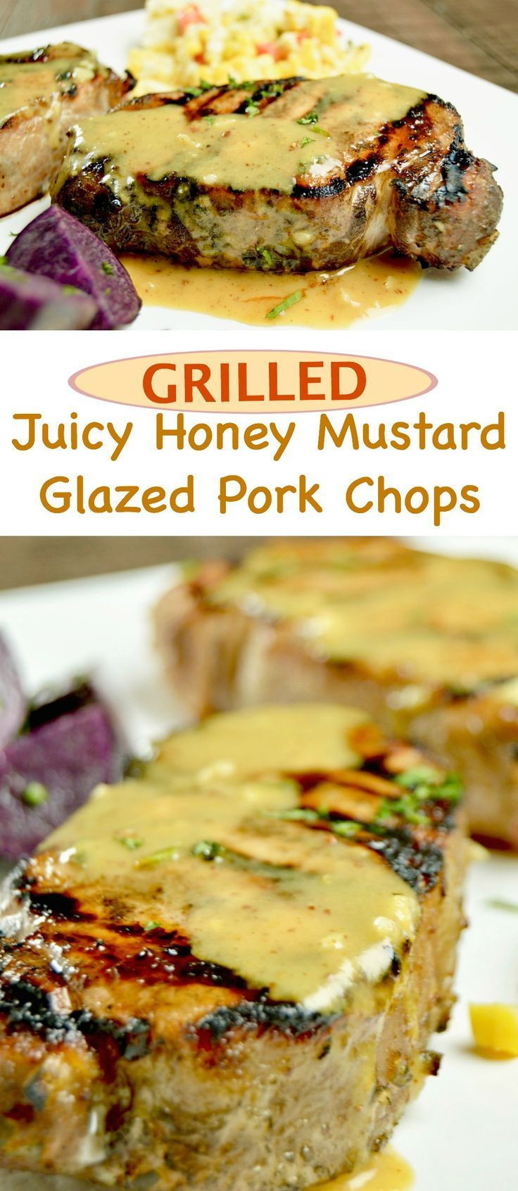 Juicy Grilled Pork Chops
 199 best images about Pork on Pinterest