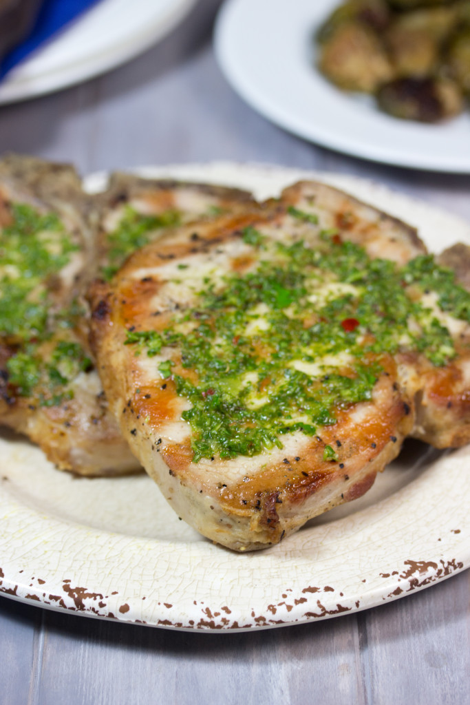 Juicy Grilled Pork Chops
 My Secret For Juicy Grilled Pork Chops With Chimichurri