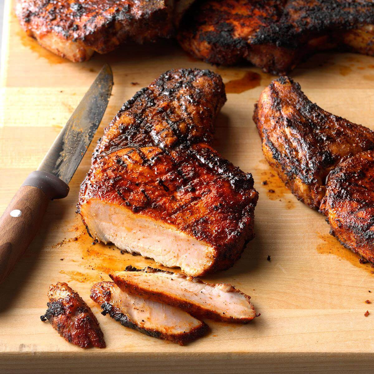 Juicy Grilled Pork Chops
 Ultimate Grilled Pork Chops Recipe