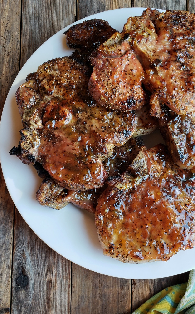 Juicy Grilled Pork Chops
 Juicy Grilled Pork Chops with Spicy Peach Glaze VIDEO