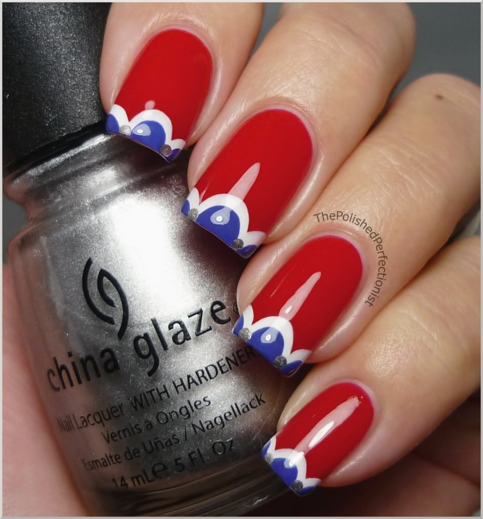 July 4th Nail Designs
 Patriotic 4th of July Nail Art