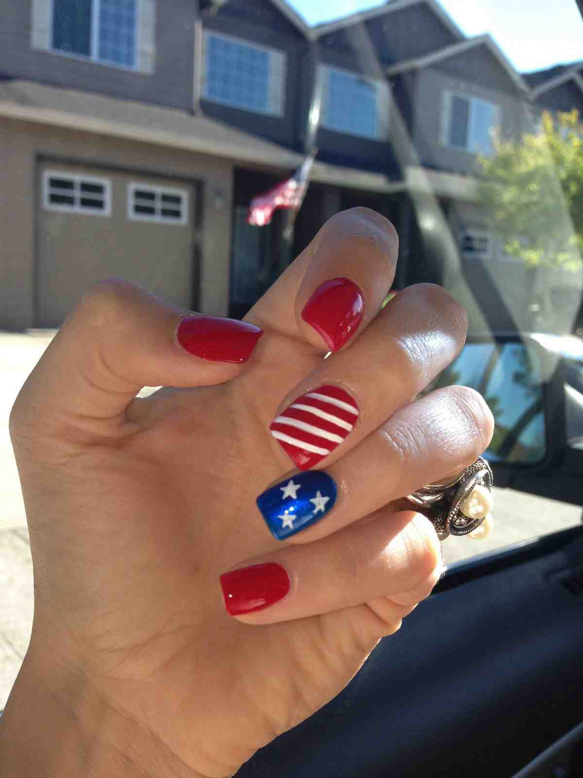 July 4th Nail Designs
 Light Up Your Manicure With These 20 July 4th Nail Art Designs